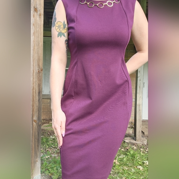 Fitted Purple Calvin Klein - Picture 4 of 5